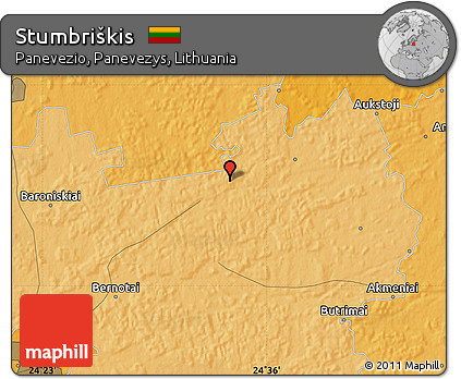 Political Map of Stumbriškis