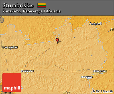 Political Map of Stumbriškis