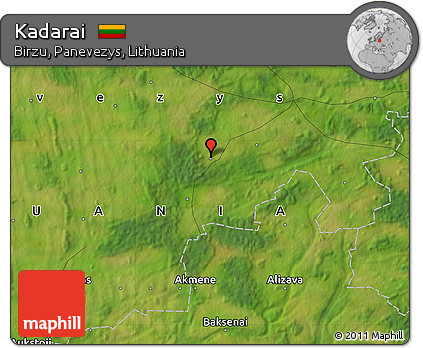 Satellite Map of Kadarai