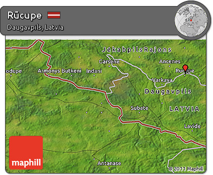 Satellite 3D Map of Rūcupe