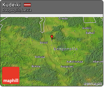 Satellite 3D Map of Kudeiki