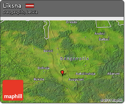 Satellite 3D Map of Līksna