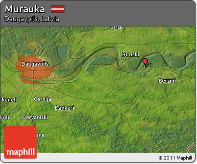 Satellite 3D Map of Murauka