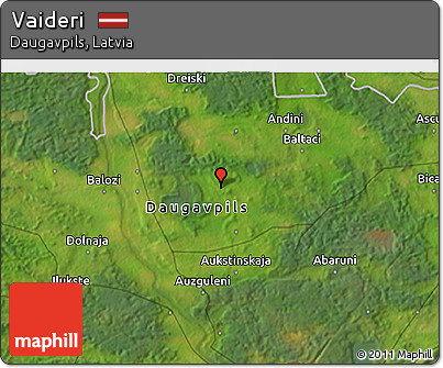 Satellite 3D Map of Vaideri