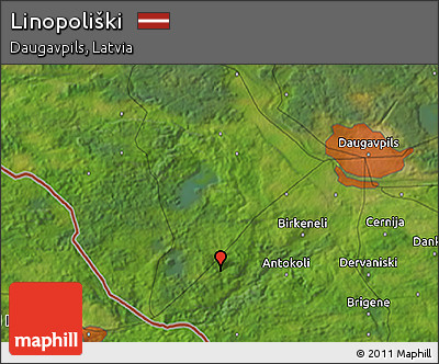 Satellite 3D Map of Linopoliški