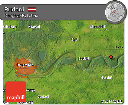 Satellite Map of Rudani