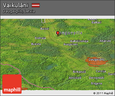 Satellite Panoramic Map of Vaikulāni