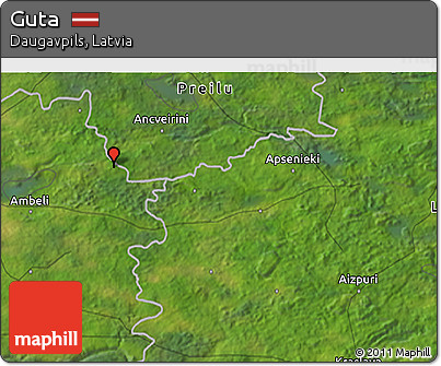 Satellite 3D Map of Guta