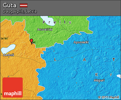 Political Map of Guta