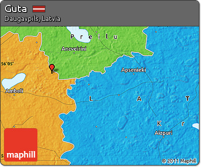 Political Map of Guta