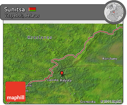 Satellite 3D Map of Sunitsa