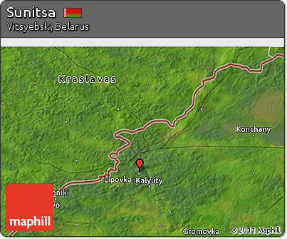 Satellite 3D Map of Sunitsa