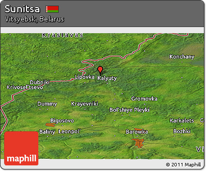 Satellite Panoramic Map of Sunitsa