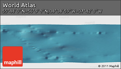 Satellite Panoramic Map of the Area around 55° 56' 31" N, 38° 10' 29" W