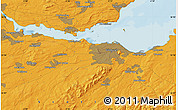 Political Map of the area around 55° 56' 31" N, 3° 19' 30" W