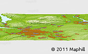 Physical Panoramic Map of Provanmill