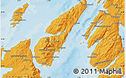 Political Map of Kilmichael Glassary