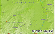 Physical Map of the area around 55° 56' 31" N, 87° 37' 30" E
