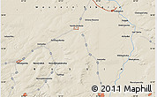Shaded Relief Map of the area around 55° 56' 31" N, 87° 37' 30" E