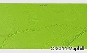 Physical 3D Map of the area around 55° 56' 31" N, 88° 19' 29" W