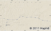 Shaded Relief Map of the area around 55° 56' 31" N, 98° 31' 30" W