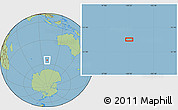 Savanna Style Location Map of the area around 55° 19' 2" S, 100° 22' 30" E