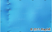 Shaded Relief Map of the area around 55° 19' 2" S, 100° 22' 30" E