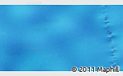 Physical 3D Map of the area around 55° 19' 2" S, 104° 37' 30" E