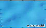 Physical Map of the area around 55° 19' 2" S, 105° 28' 29" E