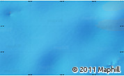 Physical Map of the area around 55° 19' 2" S, 106° 19' 29" E