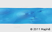 Political Panoramic Map of the area around 55° 19' 2" S, 107° 10' 30" E