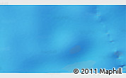 Shaded Relief 3D Map of the area around 55° 19' 2" S, 108° 52' 30" E