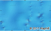 Physical Map of the area around 55° 19' 2" S, 109° 43' 29" E