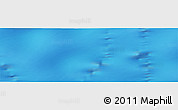 Physical Panoramic Map of the area around 55° 19' 2" S, 109° 43' 29" E