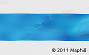 Shaded Relief Panoramic Map of the area around 55° 19' 2" S, 120° 46' 30" E