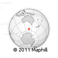 Outline Map of the Area around 55° 19' 2" S, 136° 55' 30" E, rectangular outline