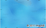 Physical Map of the area around 55° 19' 2" S, 138° 37' 30" E
