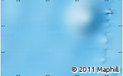 Physical Map of the area around 55° 19' 2" S, 146° 16' 30" E