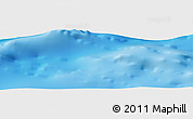 Shaded Relief Panoramic Map of the area around 55° 19' 2" S, 32° 13' 30" W