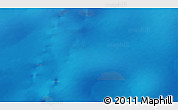 Physical 3D Map of the area around 55° 19' 2" S, 52° 46' 29" E