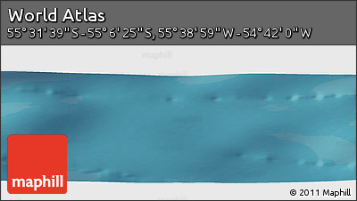 Satellite Panoramic Map of the Area around 55° 19' 2" S, 55° 10' 29" W