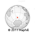 Outline Map of the Area around 55° 19' 2" S, 74° 1' 30" E, rectangular outline