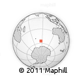 Where is the area around 55° 19' 2" S, 85° 55' 30" E located? Outline Map of the Area around 55° 19' 2" S, 85° 55' 30" E, rectangular outline