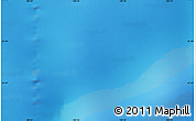 Shaded Relief Map of the area around 55° 41' 33" S, 100° 22' 30" E