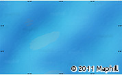 Shaded Relief Map of the area around 55° 41' 33" S, 102° 4' 29" E