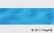 Shaded Relief Panoramic Map of the area around 55° 41' 33" S, 104° 37' 30" E