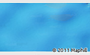 Physical 3D Map of the area around 55° 41' 33" S, 108° 52' 30" E