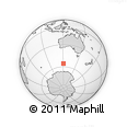 Outline Map of the Area around 55° 41' 33" S, 120° 46' 30" E, rectangular outline