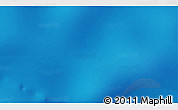 Physical 3D Map of the area around 55° 41' 33" S, 51° 4' 30" E