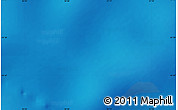 Shaded Relief Map of the area around 55° 41' 33" S, 51° 4' 30" E